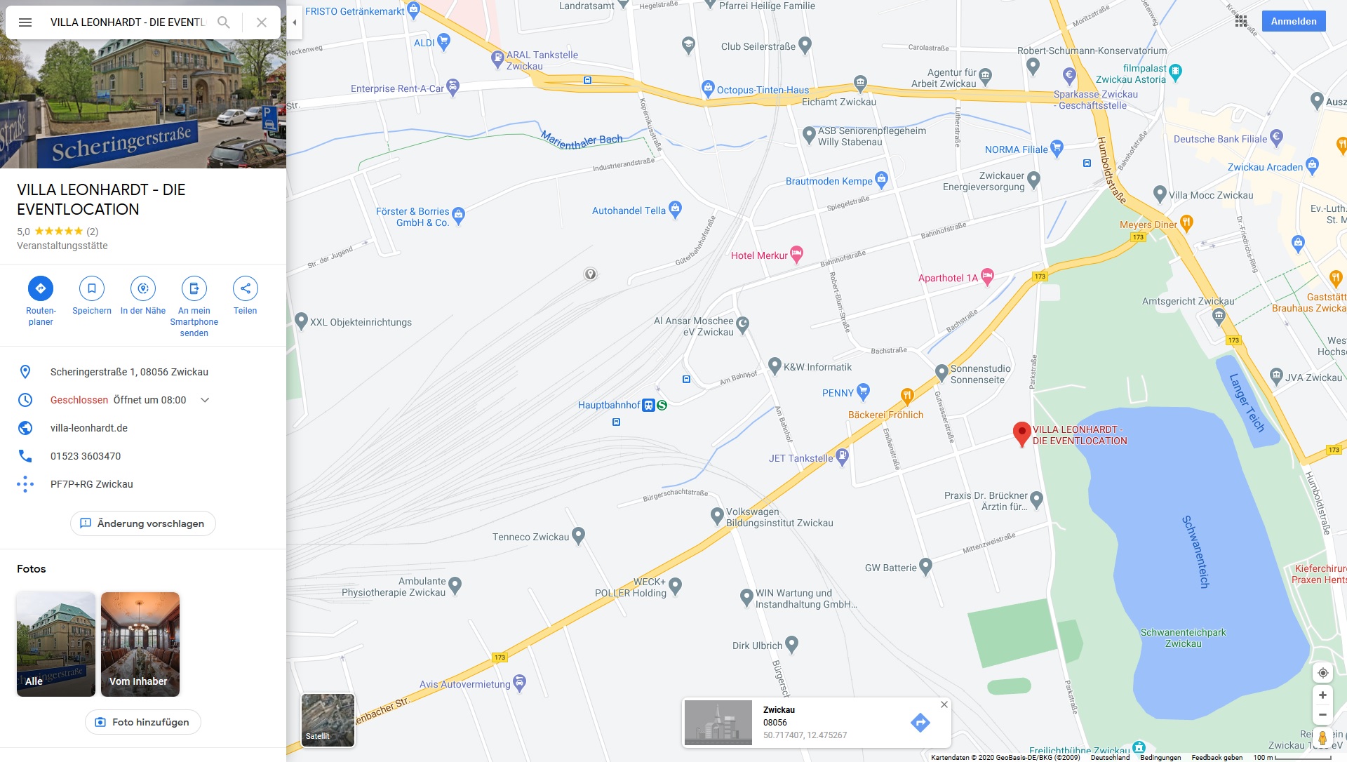 VILLA - LEONHARDT HOCHZEITEN - TAGUNGEN - EVENTS